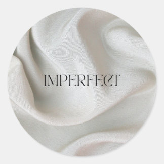 Classic Round Stickers  Runt Klistermärke