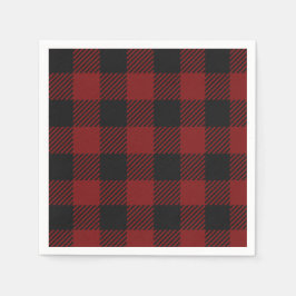 Classic Rustic Red Buffalo Play | Kontroll i Land Pappersservett