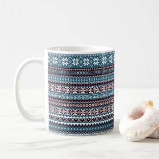 Classic Scandinavian Christmas Sweater Pattern Kaffemugg