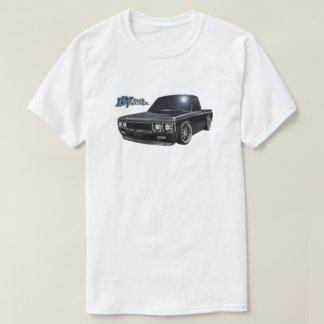 Classic Slammed Luv Truck in Black T Shirt