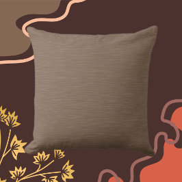 Classic Solid Brown Kudde