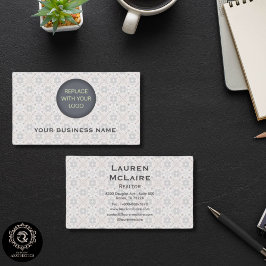 Classic Spanish Tile Branding Business Logo Visitkort