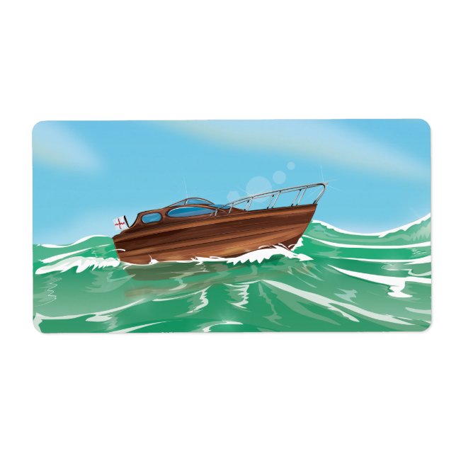Classic Speedboat Fraktsedel (Framsidan)