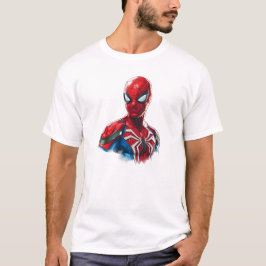 Classic Spider-man Artwork Illustration T Shirt