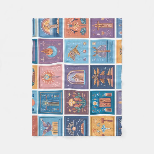 Classic Spider-Man with Dynamic Cosmic Background Fleecefilt (Framsidan)