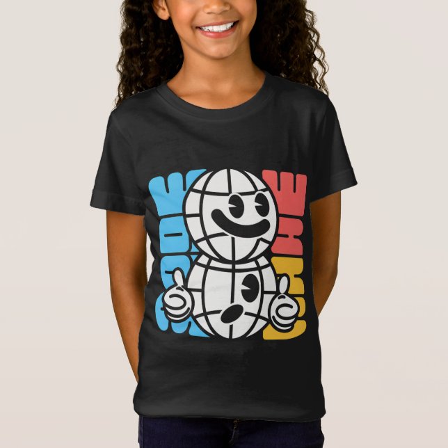 Classic Spider-Man with Dynamic Cosmic Background T Shirt (Framsida)