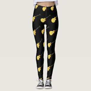 Classic Stil Solid Blues Guitar Leggings