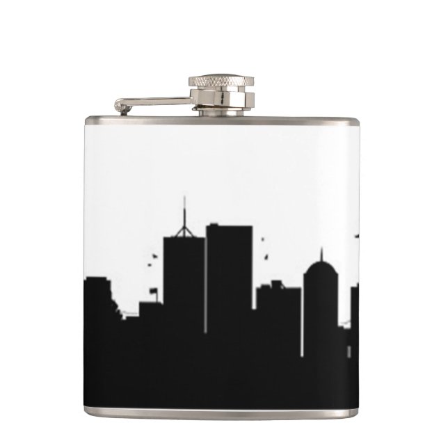 Classic Stilar New York Skyline Silhouette Fickplunta (Framsidan)