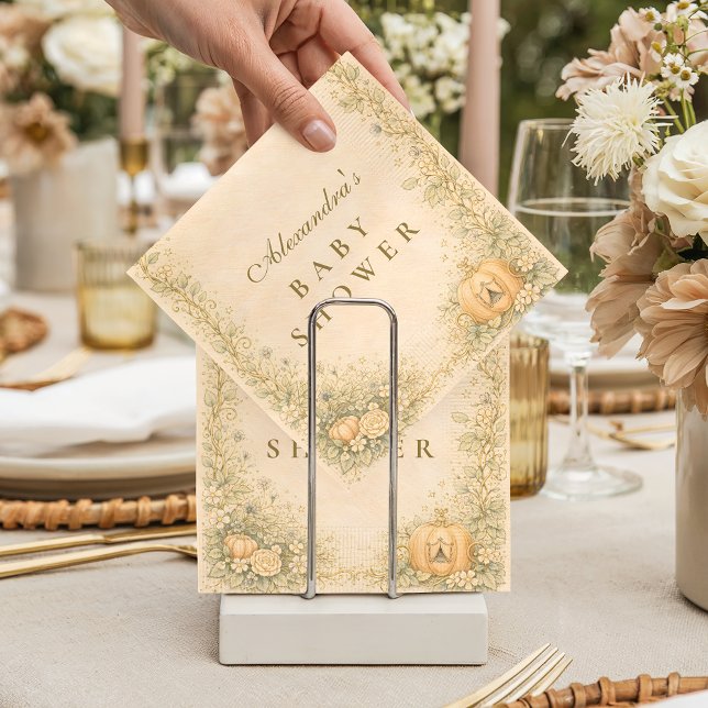 Classic Storybook Elegance Baby Shower Pappersservett (Skapare uppladdad)