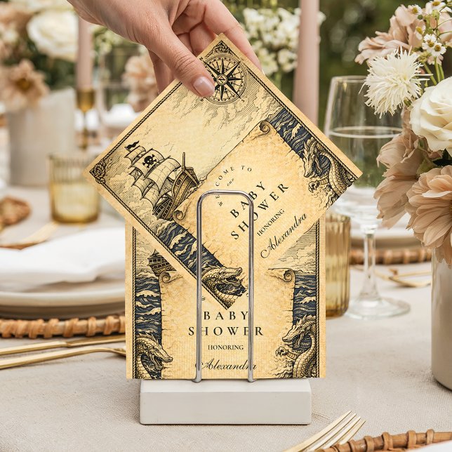 Classic Storybook Pirate Baby Shower Pappersservett (Skapare uppladdad)