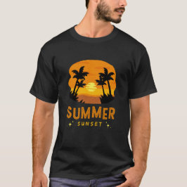 Classic Summer Sunset T Shirt