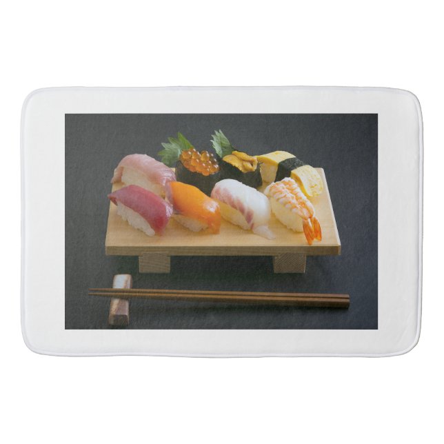 Classic Sushi Board Bath Mat – SUSHIMI Collection Badrumsmatta (Framsidan)