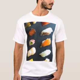 Classic Sushi Set – 10 classic pieces on a stone p T Shirt