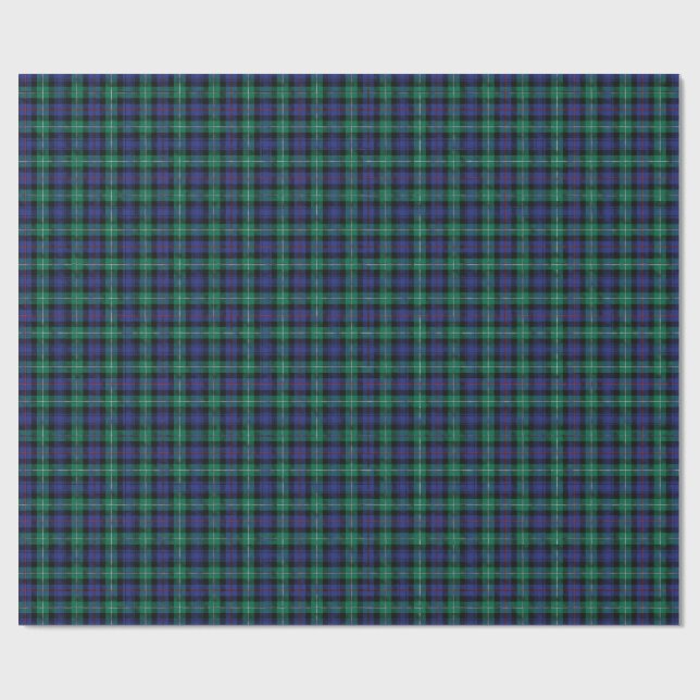 Classic tartan in blue presentpapper (Platt)
