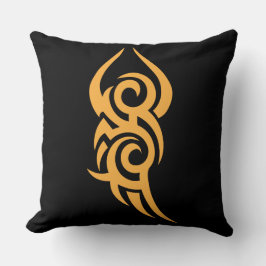 Classic Tattoo Inspired Line Art Design Kudde