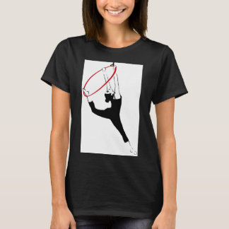 Classic Tee Shirt with Aerial Ring Pose
