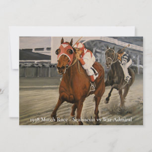 Classic Thoroughborn Tävling Horse Wins Card