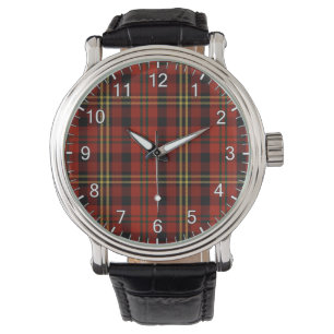 Classic Timless Klan Davis Tartan Play Gift Watc Armbandsur