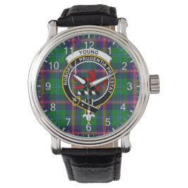 Classic Timless Klan Young Tartan Badge Play Armbandsur