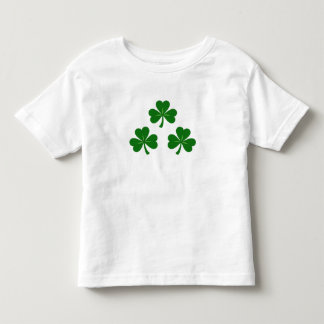 Classic Trio of Lucky Green Shamrocks St. Patrick’ T Shirt