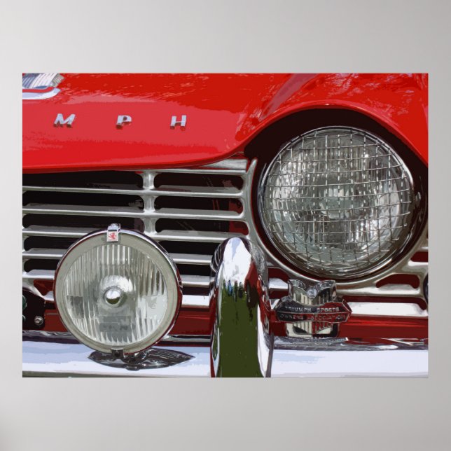CLASSIC TRIUMPH POSTER (Framsidan)