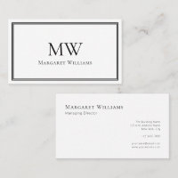 Classic Two Brev Monogram-Professionell