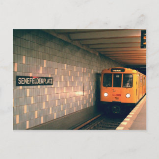 Classic U-Bahn @Senefelderplatz Vykort