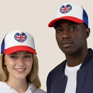 Classic UK Union Jack British Flag  Keps