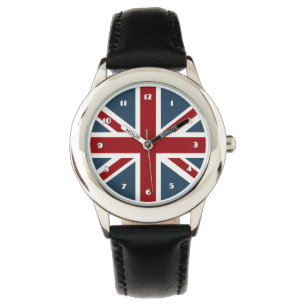 Classic Union Jack Flagga Armbandsur