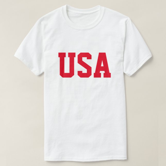 Classic USA RT Tee Shirt (Design framsida)