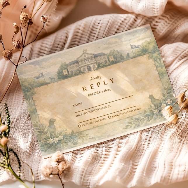 Classic Veterinary School Graduation OSA Kort (Skapare uppladdad)