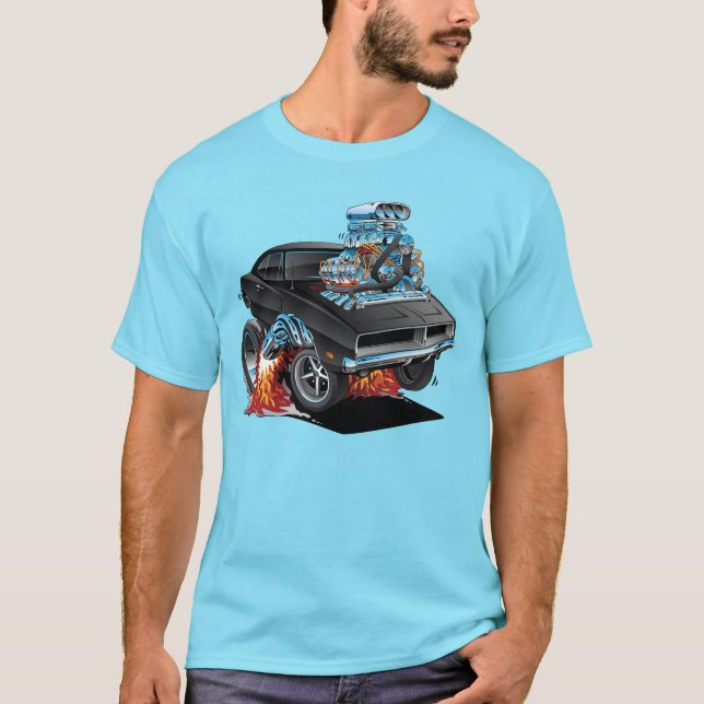 Classic Vintage bil Roadster T Shirt (Framsida)