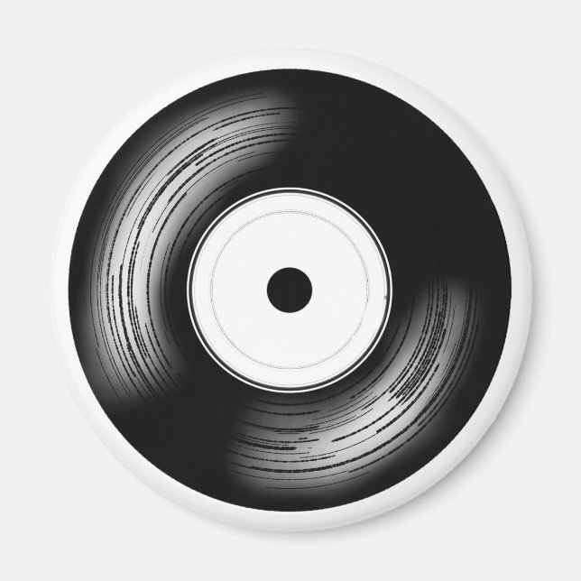 Classic Vinyl Disc Magnet (Framsidan)