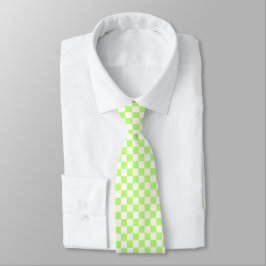 Classic visual lime checkerboard  slips