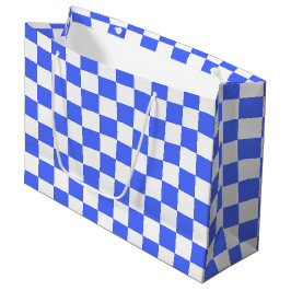 Classic visual sapphire checkerboard 