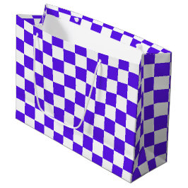 Classic visual violet checkerboard 