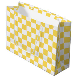 Classic visual yellow checkerboard 