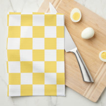 Classic visual yellow checkerboard 