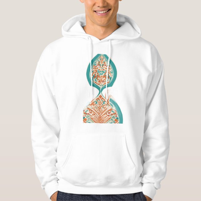 "Classic White Hoodie: Din nödvändiga Wardrobe Hoodie (Framsida)