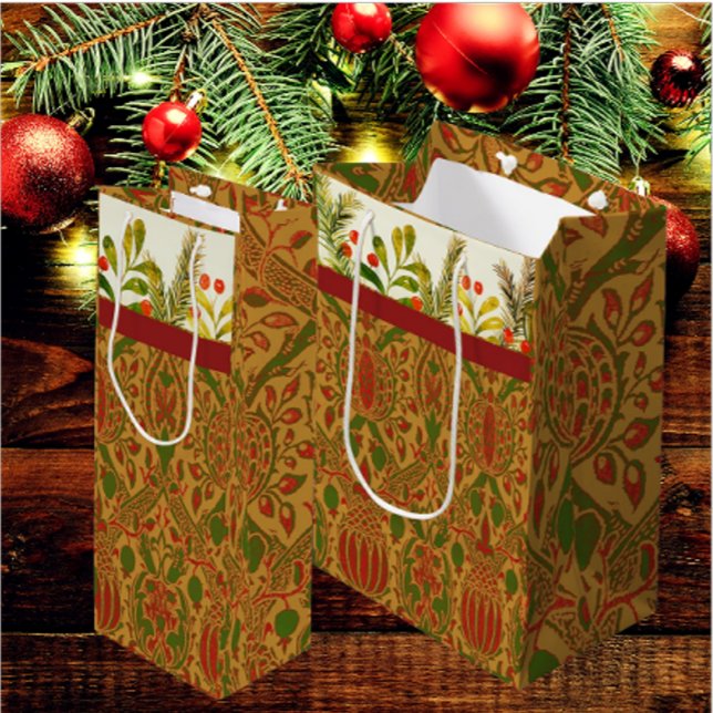 Classic William Morris Personlig jul (Gift bags in 3 sizes)