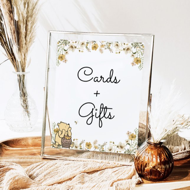 Classic Winnie-the-Pooh Cards And Gifts Sign Poster (Skapare uppladdad)