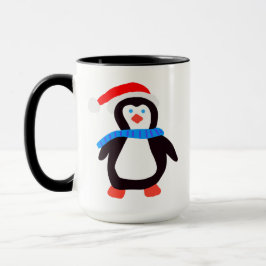 Classic Winter Penguin Mugg