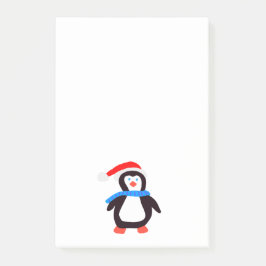 Classic Winter Penguin Post-it Block