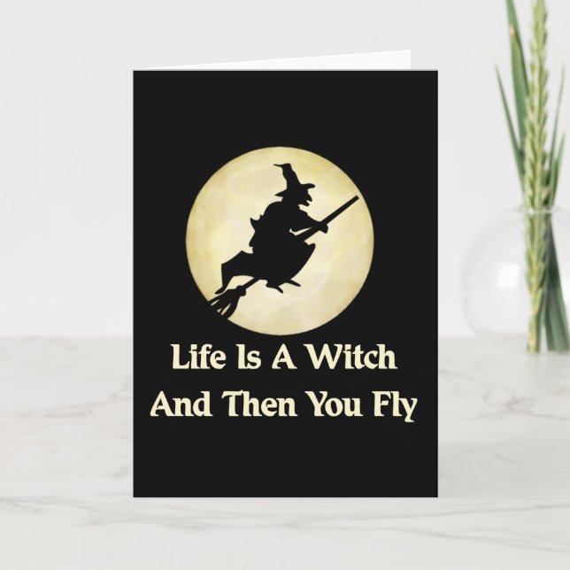 Classic Witch Souting Kort (Framsida)