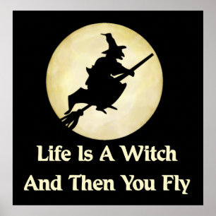 Classic Witch Souting Poster