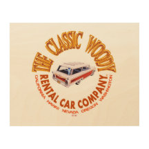 Classic Woody Rental Car Company