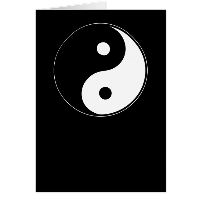 Classic Yin Yang OBS Kort (Framsidan)