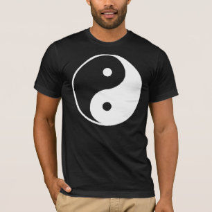 Classic Ying Yang Chinese Symbol Tee Shirt
