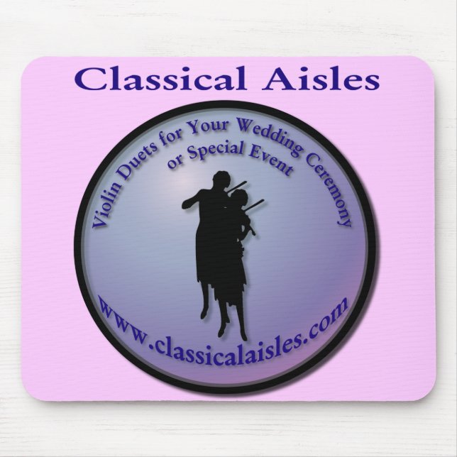 Classical Aisles Mousepad Musmatta (Framsidan)