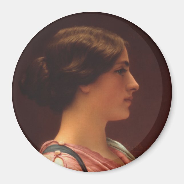 Classical Beauty av John William Godward Magnet (Framsidan)